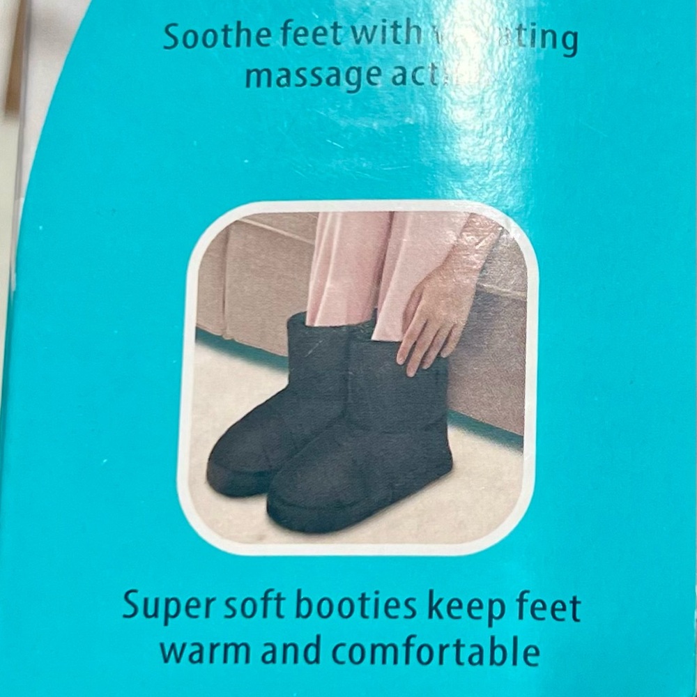 Memory Foam Massaging Booties (NWOT)